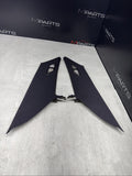 94-99 BMW E36 COUPE 318I 323I 325I M3 REAR LEFT & RIGHT C PILLAR TRIM BLACK