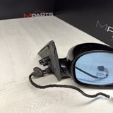 01-06 OEM BMW E46 M3 Right Passenger Exterior Side Mirror Assembly Carbon Black