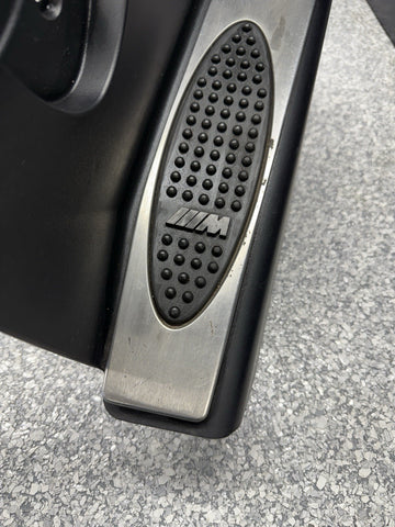 01-06 BMW E46 M3 BLACK DEAD PEDAL KICK PANEL COVER 7902400