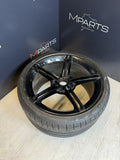 PORSCHE TAYCAN MISSION E REAR WHEEL RIM 21x11.5 ET66 9J1601025AB *Repaired Crack