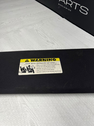 08-13 OEM BMW E92 328 335 M3 Coupe Left Driver Sun Visor Black Felt