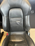 Honda S2k S2000 Interior Front Heated Seats Black *Damage*