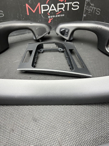 01-06 BMW E46 M3 Convertible Interior Armrests Trim Set Titan Shadow Grey Gray