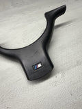 OEM 01-06 BMW E46 M3 Lower Steering Wheel Trim Cover Plate Black *1 Broken Tab
