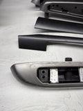 01-06 BMW E46 M3 Coupe Interior Armrests Trim Set Titan Shadow *Notes*