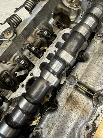 BMW 15-20 F80 F82 F83 M3 M4 S55 Engine Cylinder Head w Valves Complete *Scored