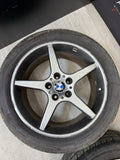SET OF 4 1000 MIGLIA WHEELS RIMS SQUARE 18x8 ET20 5x120 BMW
