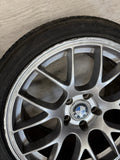19” Apex EC-7 Square Rims Wheels Set BMW 19x9.5 ET35