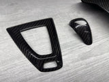 Carbon Fiber DCT Gear Shifter Trim & Mirror Covers 15-20 BMW F80 F82 F83 M3 M4