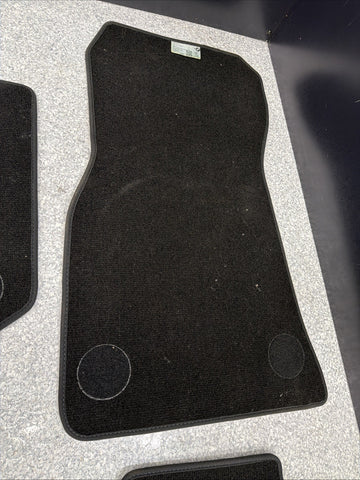 BMW OEM G20 G80 M3 19-23 BLACK FRONT REAR CARPET FLOOR MATS