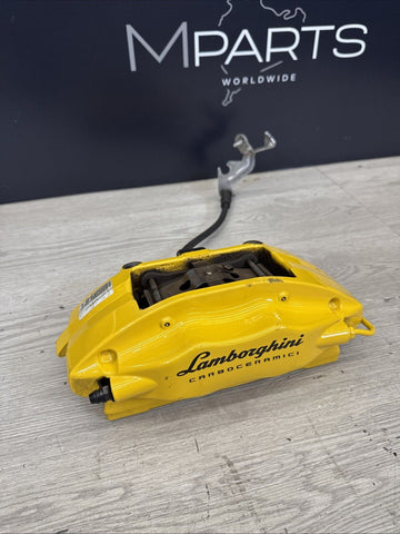 Lamborghini Huracan, LP580, RH, Rear Brake Caliper Yellow P/N 4T0615406AH