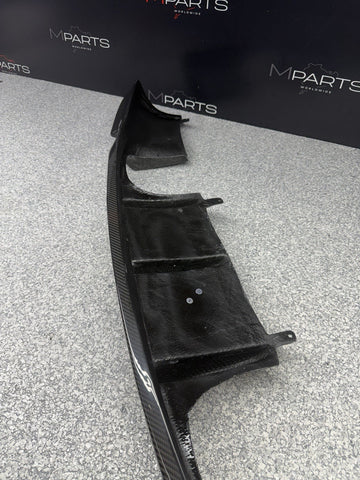 NEW 08-13 BMW E92 E93 M3 Carbon Fiber Rear Bumper Diffuser V Style