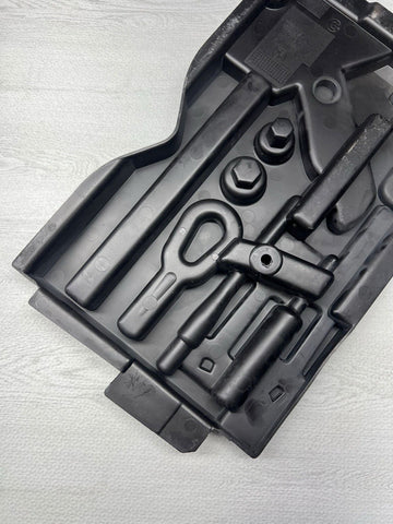 BMW OEM Z3M ROADSTER TRUNK LID TOOL KIT TRAY REAR FLAP GRAY + TOOLS