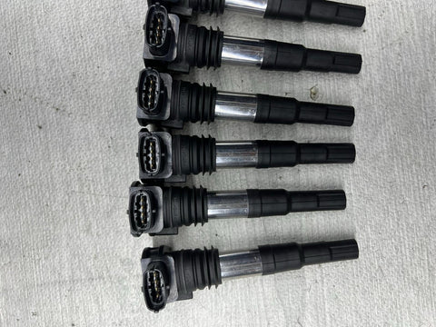 15-19 Ferrari 488 Spider 2017 3.9L Engine Ignition Coil Coils Set 8 PCS