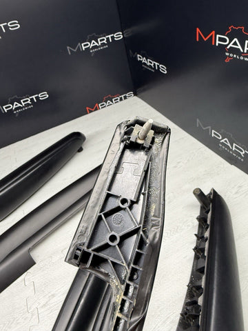 01-06 BMW E46 M3 Convertible Interior Armrests Trim Set Sprayed Black