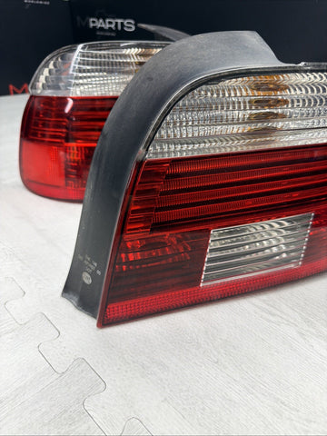 OEM BMW E39 Tail Lights Pair 1997-2003 528i 530i 540i M5 Left Right Hella