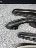01-06 BMW E46 M3 Convertible Interior Armrests Trim Set Titan Shadow Grey