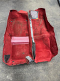 Honda S2000 S2K Full OEM Genuine Garnish Red Interior Floor Carpets