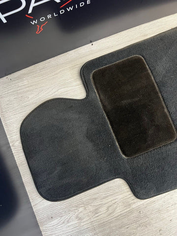 Genuine 01-06 BMW E46 M3 Coupe Carpets Floor Mats Black Front