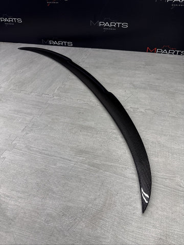 NEW Rear Trunk Spoiler Carbon Fiber BMW 15-20 F33 428 435 F83 M4 Convertible