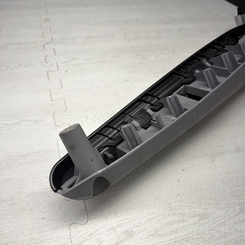 01-06 BMW E46 M3 Brushed Aluminum/Grey Door Trim Armrest Right Front Passenger