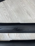15-18 Porsche Macan Front Door Sills Scuff Plates Trims Covers Black