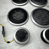 07-13 BMW E92 E93 3-Series 2dr Front Rear Door Individual Speaker Covers Trims