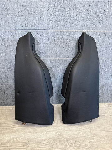 BMW F82 M4 Rear Black Merino Leather Seat Side Bolsters Pair 8058134