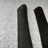 06-10 BMW E63 M6 COUPE Interior A-Pillar Trim Panel Pair L&R  ALCANTARA Set OEM