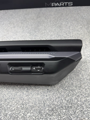 2025 2026 BMW 228i F74 Center Dash Air Vent Trim Panel Aluminum Graphite 9635204