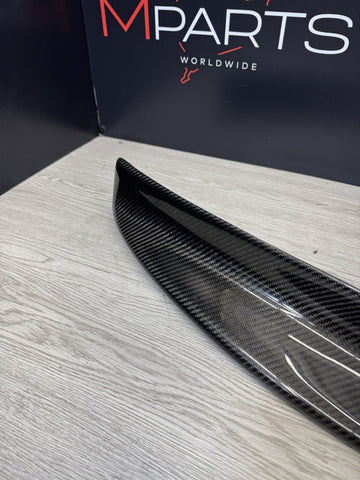 BMW  E46 M3 01-06 Carbon Fiber CSL Front Bumper Lip