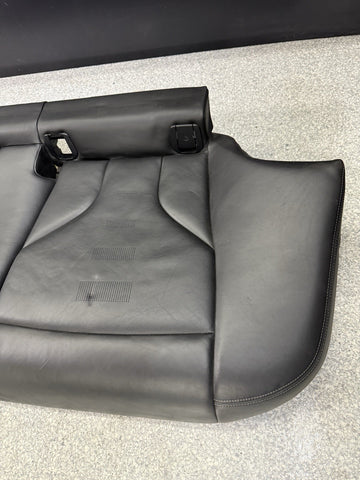 15-18 BMW F80 M3 Sedan Rear Bench Seat Bottom Pad Black Leather Heated OEM