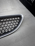 08-13 BMW E90 E92 E93 M3 Front Passenger Side Hood Scoop Grille Silver OEM