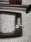 99-05 BMW E46 Sedan 8-Piece Interior Wood Trim Set Center Console OEM *Notes*