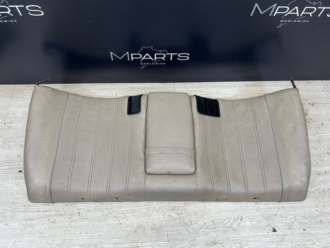 BMW OEM E30 86-92 COUPE REAR SEAT BACK REST BACKREST CUSHION BEIGE LEATHER