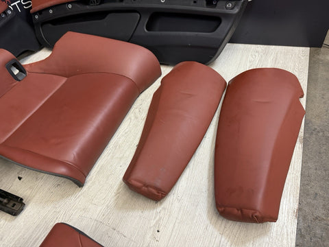 08-13 BMW E92 M3 Coupe Complete Interior Seats Fox Red
