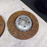 15-20 OEM BMW F87 F80 F82 M3 M4 Front Left Right Brake Disc Rotors Pair