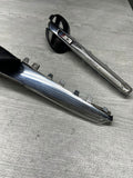 08-13 BMW E92 E93 M3 Front Fender Grilles Side Marker Light Chrome Trims OEM