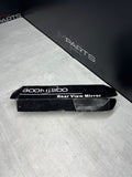 Racing 290mm Convex Mirror Black Frame No Tint