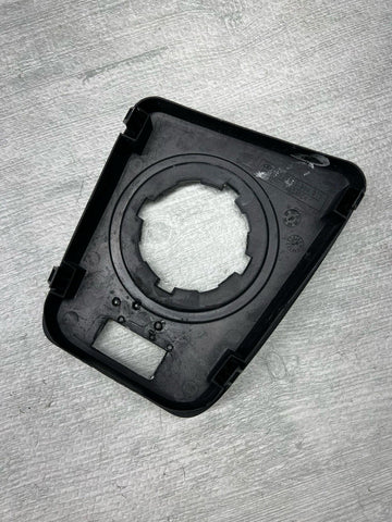 01-06 BMW E46 M3 Center Dome SMG Shift Plate Gloss Black Painted 7896461