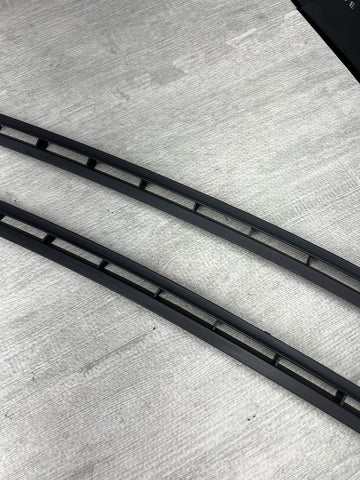 91-98 BMW 3 Series E36 M3 Dashboard Air Vents Strips Pair GENUINE 1977223 Grey