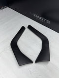 BMW 98-02 Z3 M Z3M Center Console Hockey Stick Black Leather Trims Covers Panels