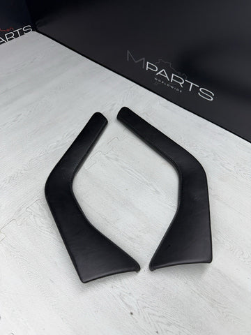 BMW 98-02 Z3 M Z3M Center Console Hockey Stick Black Leather Trims Covers Panels
