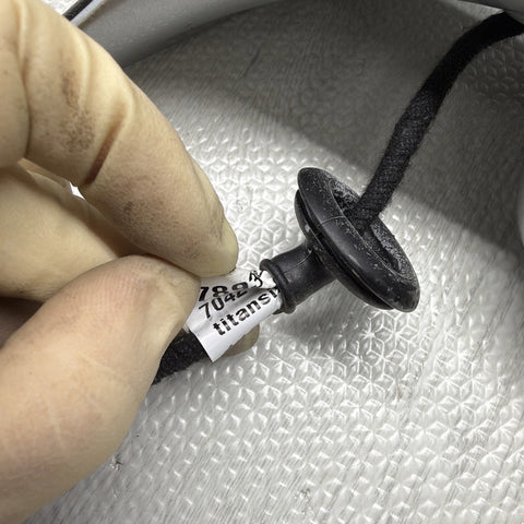 01-06 BMW E46 M3 Side View Door Mirrors Pair Titanium Silver *Notes*