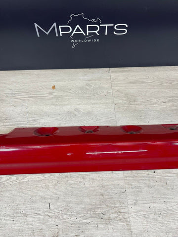 2001-2006 BMW E46 M3 Imola Red Rocker Panel Side Skirt OEM Left Driver