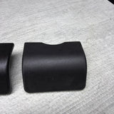 BMW GENUINE OEM E46 M3 01-06 BLACK REAR CHILD SEAT TRIM CAPS PAIR 7009902