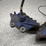 BMW 15-20 F80 F82 F83 M3 M4 Rear Brake Calipers OEM Blue