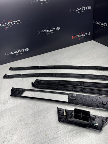 BMW E92 E93 M3 08-133 Carbon Fiber Interior  Console Panel Cover Trim Kit Set