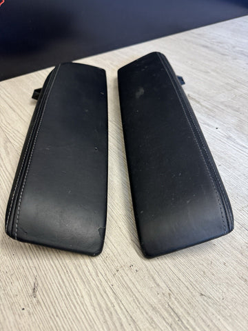 2018-2023 BMW F90 M5 CENTER CONSOLE ARMRESTS BLACK LEATHER OEM