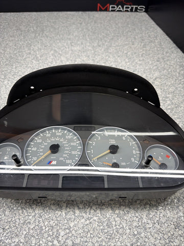 2001-2006 BMW E46 M3 Instrument Cluster Speedometer Spedometer MANUAL